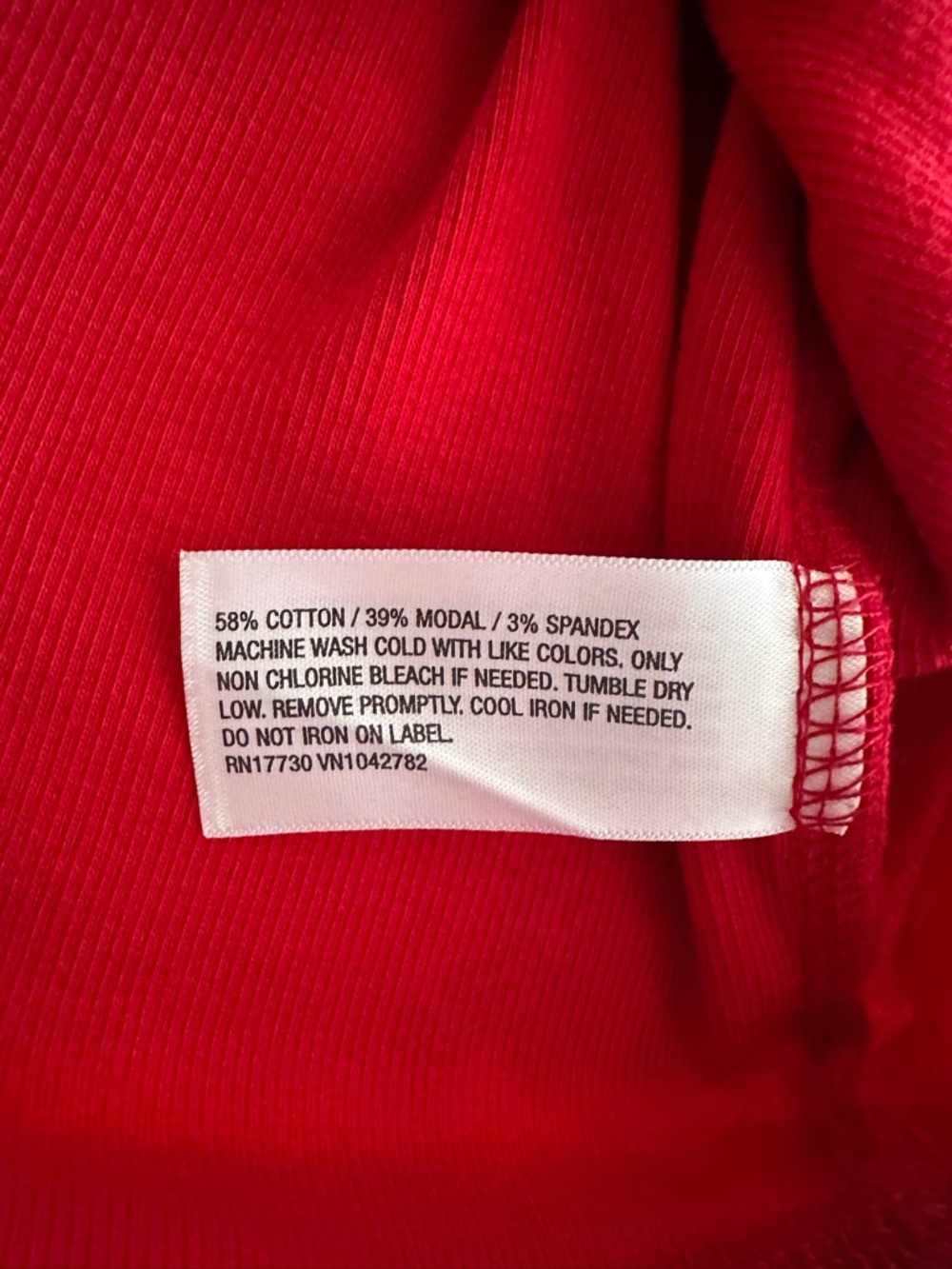 a new day Red Short Sleeve Crewneck Top Size XL - Picture 4 of 6